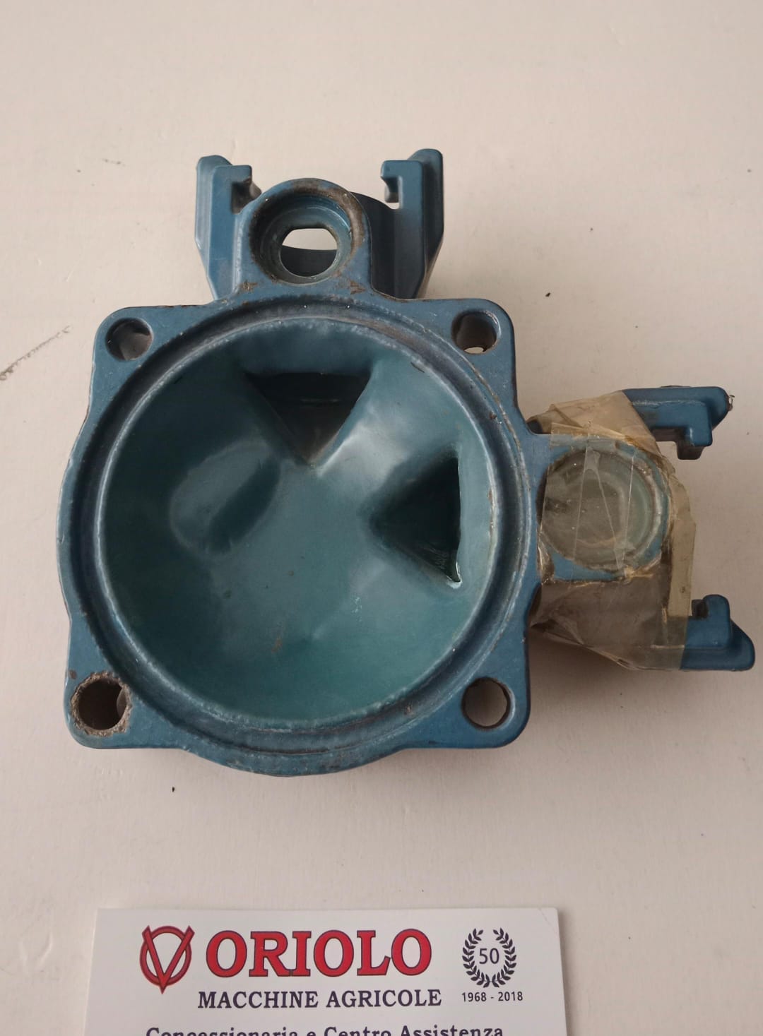 TESTATA 85 x 85  PER POMPA  IDROMECCANICA  BERTOLINI